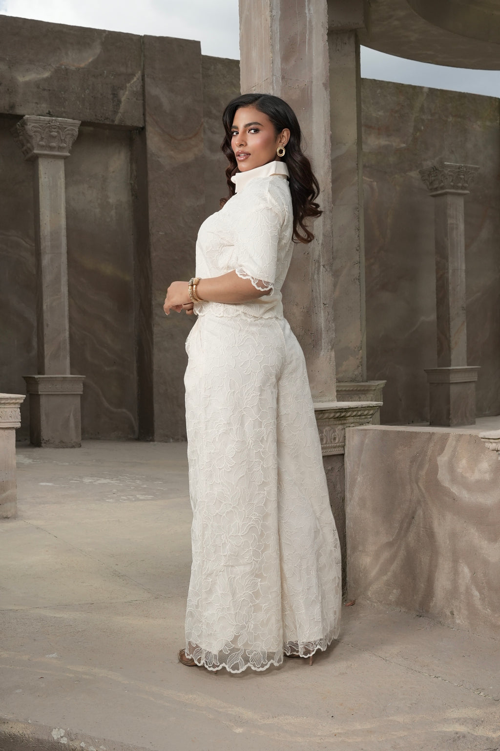 Set pantalón y camisa Ravello Lace